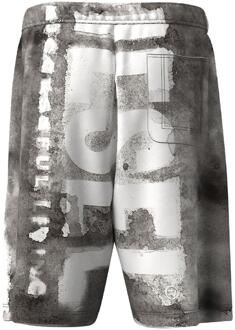 Diesel Heren P-Marshy Logo Shorts (Grijs) - M