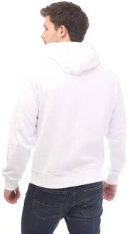 Diesel Heren S-Ginn Hoodie (Wit)