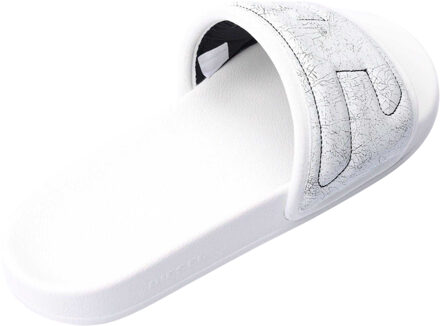 Diesel Heren Sa-Mayemi Sliders (Wit) - EU 44 / UK 9.5
