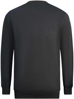 Diesel Heren Sweatshirt met geruit logo (Zwart) - XS