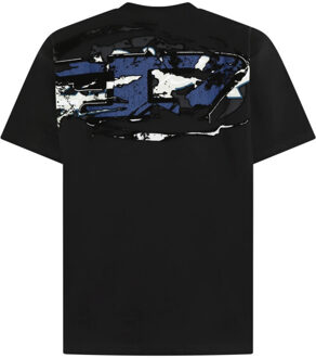 Diesel Heren t-boxt-t24 t-shirt Zwart - XL