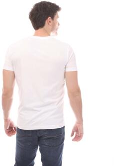 Diesel Heren T Diegor Slim T-Shirt (Wit)