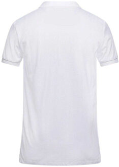 Diesel Heren T-Harry Rits Polo Shirt (Wit) - L