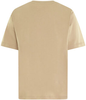 Diesel Heren t-norm-t6 t-shirt - maat L Beige