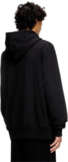 Diesel Hooded Sweatshirt Zwart