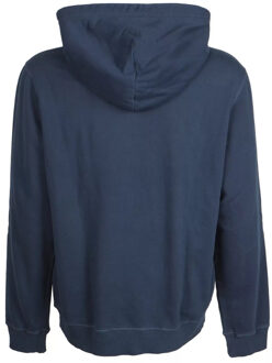 Diesel Industry Denim Division-logo marineblauwe hoodie - maat L Navy