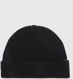Diesel Kcoldin Muts Ribgebreid Zwart