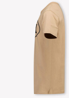 Diesel Kinder jongens t-shirt in Beige - 152