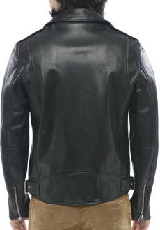 Diesel L-garrett-r Zwart Leren Jack - maat M