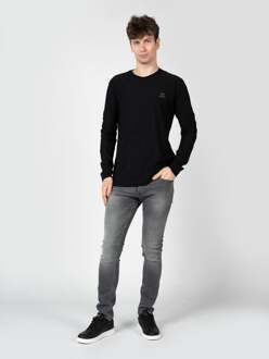 Diesel Longsleeve T-Diego Long Mannen zwart