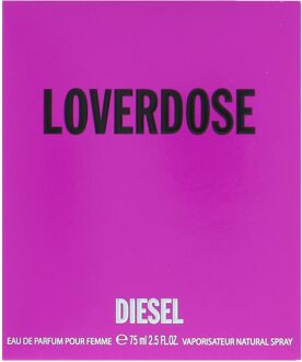 Diesel Loverdose for Women - 75 ml - Eau de parfum Damesparfum