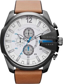 Diesel Mega Chief Heren Horloge Bruin DZ4280