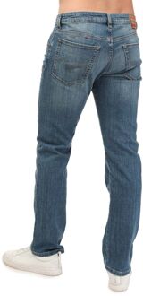 Diesel Men's Diesel D-Mhtry Straight Jeans in Denim Blauw