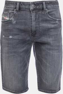 Diesel Men's Diesel Slim-Fit Denim Shorts in Black Grey Grijs - 29 inch