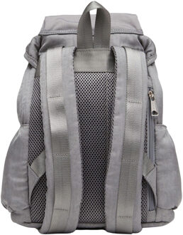 Diesel Mono Nylon Rugzak (Grijs)