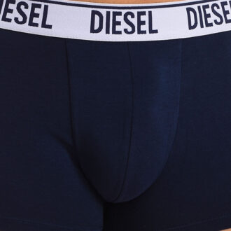 Diesel Pack-2 Boxers Katoen Stretch 00S9DZ-0SFAC heren Blauw