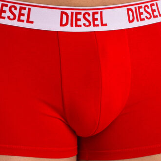 Diesel Pack-2 Boxers Katoen Stretch 00S9DZ-0SFAC heren - maat XL Rood