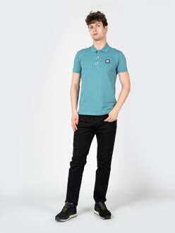 Diesel Poloshirt T-Harry Mannen blauw
