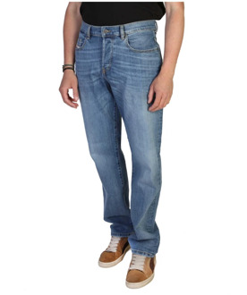 Diesel Regular Fit Jeans van Katoenmix voor Heren Diesel , Blue , Heren - W31,W29,W28,W30
