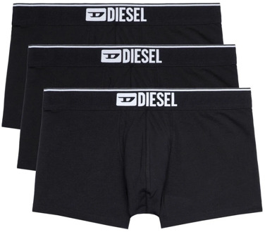 Diesel Set van 3 Boxershorts van Stretchkatoen Diesel , Black , Heren - 2Xl,Xl,L,M,S,Xs