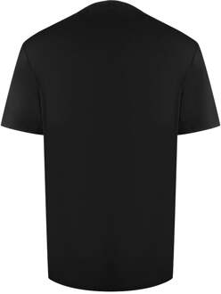Diesel Signature Diesel Logo Zwart T-shirt