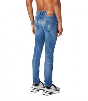 Diesel Sleenker 0dbdr heren denim slim fit die Indigoblauw - 33-30