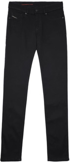 Diesel Sleenker skinny jeans met stretch Zwart - W32/L32