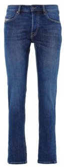 Diesel Slim-Fit Donkerblauwe Denim Jeans Diesel , Blue , Heren - W30 L32