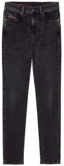 Diesel Slim-fit Jeans Diesel , Black , Heren - W31 L32,W38 L32,W29 L32,W34 L32,W32 L32