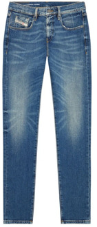 Diesel Slim-fit Jeans Diesel , Blue , Heren - W28 L32,W29 L32,W27 L32