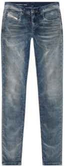 Diesel Slim-fit Jeans Diesel , Blue , Heren - W29,W30