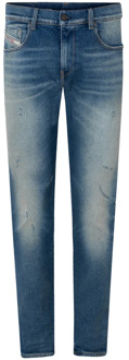 Diesel Slim-fit Jeans Diesel , Blue , Heren - W34,W36,W32,W33