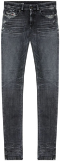 Diesel Slim-Fit Jeans Diesel , Gray , Heren - W38,W34,W29,W30,W33