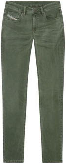 Diesel Slim-fit Jeans voor Heren - 1979 Sleenker Diesel , Green , Heren - W34 L32,W34 L30,W29 L32,W31 L30,W31 L32,W33 L32