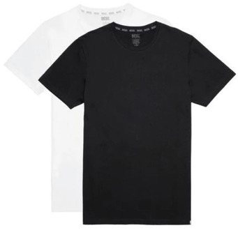 Diesel Slim Fit Seamless T-Shirt Set Diesel , Black , Heren - 2Xl,M