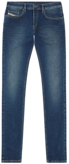 Diesel Slim-fit Stretch Jeans Upgrade Diesel , Blue , Heren - W27,W32,W38,W29,W36,W40,W31,W30,W34,W33,W28