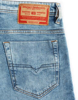 Diesel Slim Short Blauwe Denim Shorts - 32 (Taille)