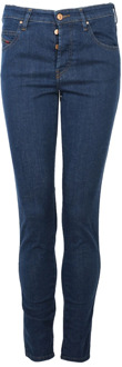 Diesel Stijlvolle Skinny Jeans Diesel , Blue , Dames - W25 L32