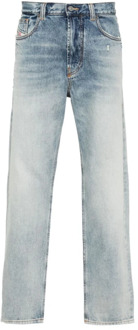 Diesel Straight Denim Jeans Pre-owned 2010 Blauw Diesel , Blue , Heren - W29,W28,W32,W30