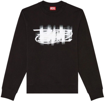 Diesel Sweatshirts Diesel , Black , Heren - M,S