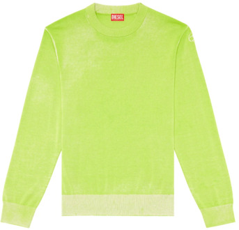 Diesel Sweatshirts Diesel , Green , Heren - Xl,L,M,S