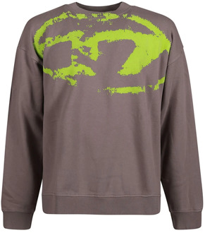 Diesel Sweatshirts & Hoodies Diesel , Brown , Heren - 2Xl,Xl,L,M,S