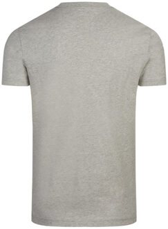 Diesel T-Diego-A3 'DSL' Box Logo Grijs T-Shirt