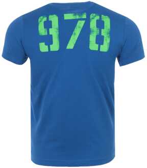 Diesel T-Diego S2 Graphic Logo T-Shirt - Blauw - 2XL