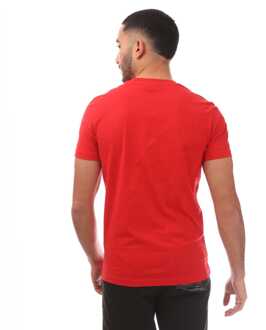 Diesel T-Diegor 7-E T-shirt voor heren in Rood