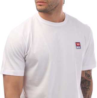 Diesel T-Just 16 T-shirt voor heren in wit