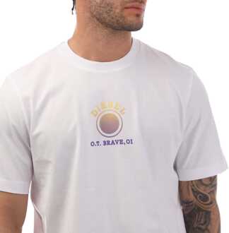 Diesel T-Just 5-1 T-shirt voor heren in wit