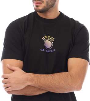 Diesel T-Just 5-1 T-shirt voor heren in zwart