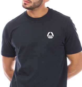 Diesel T-Just 8-3 T-shirt voor heren in marineblauw Navy