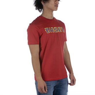 Diesel T-Shirt Diegor K52 Rood
